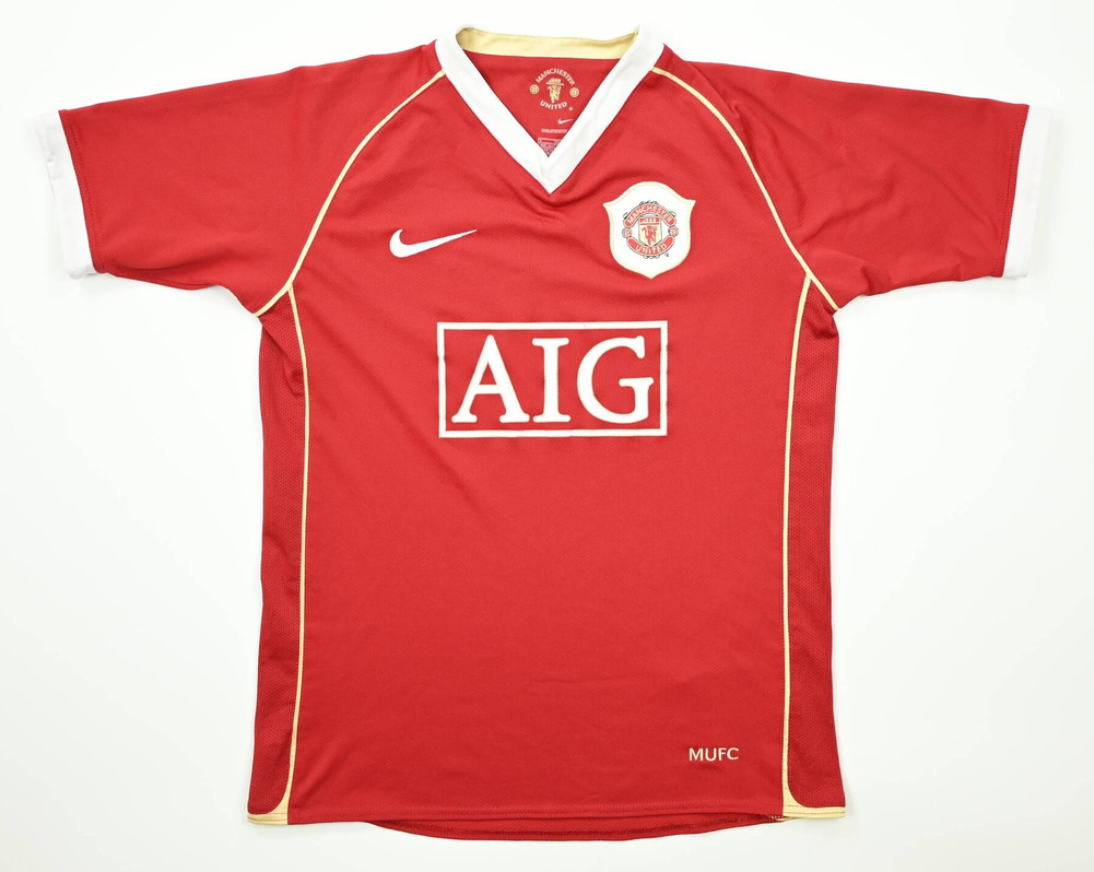 2006-07 MANCHESTER UNITED KOSZULKA L. BOYS