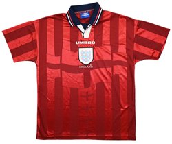 1997-99 ENGLAND SHIRT L