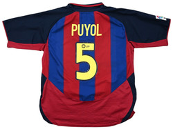 2003-04 BARCELONA *PUYOL* KOSZULKA XL 