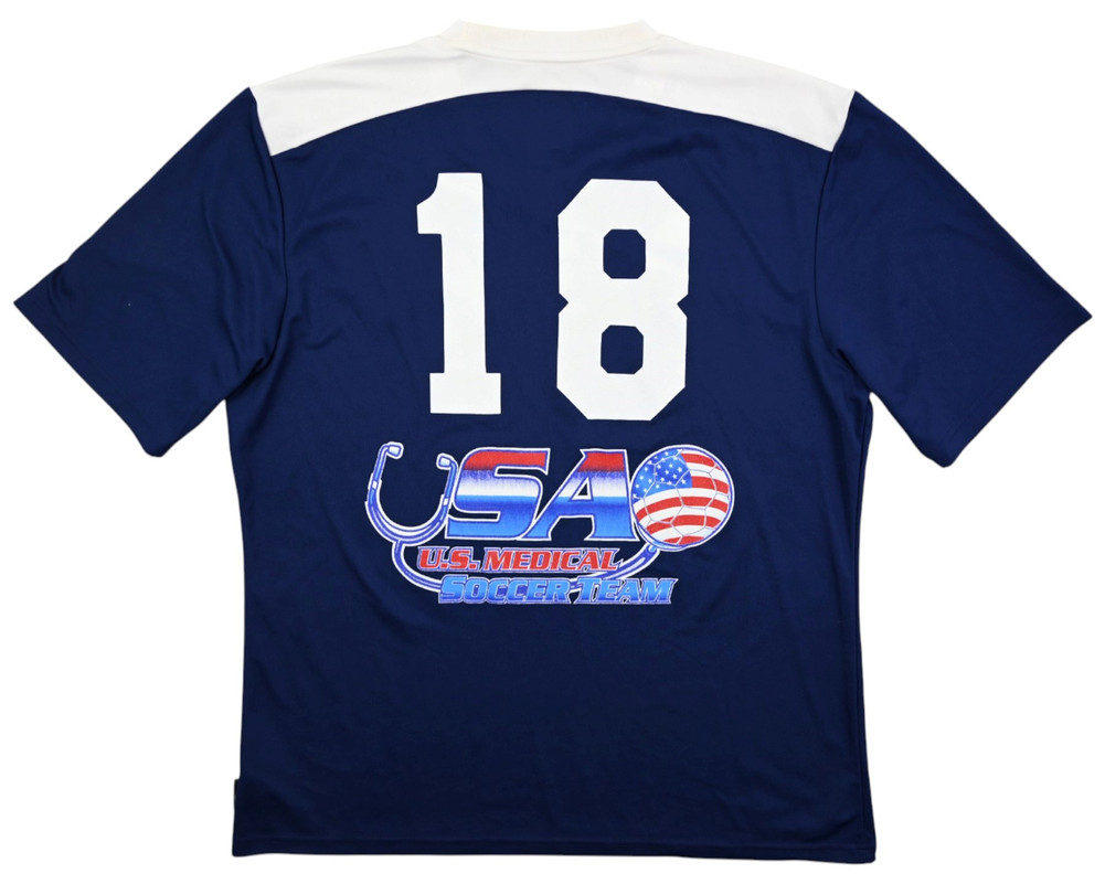 US MEDICAL SOCCER TEAM SHIRT L