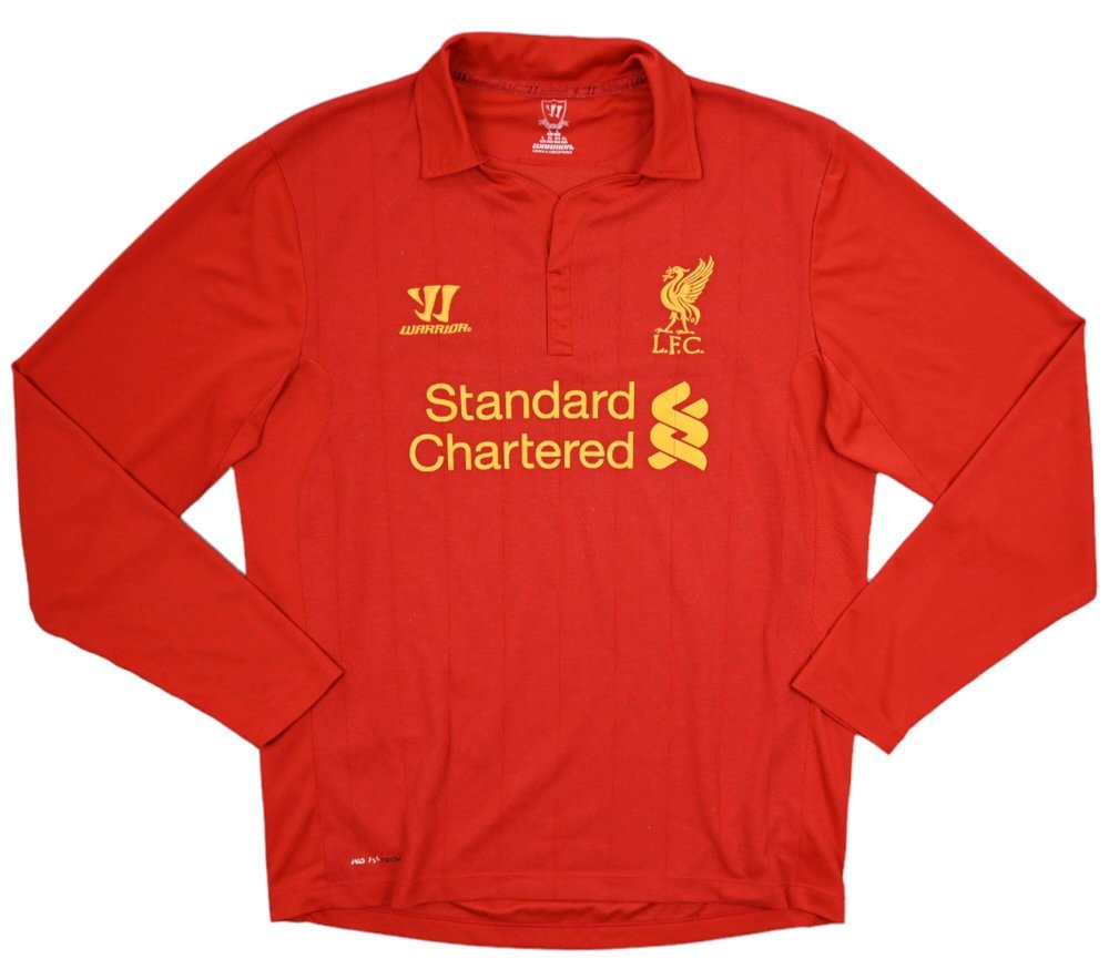 2012-13 LIVERPOOL LONGSLEEVE SHIRT L