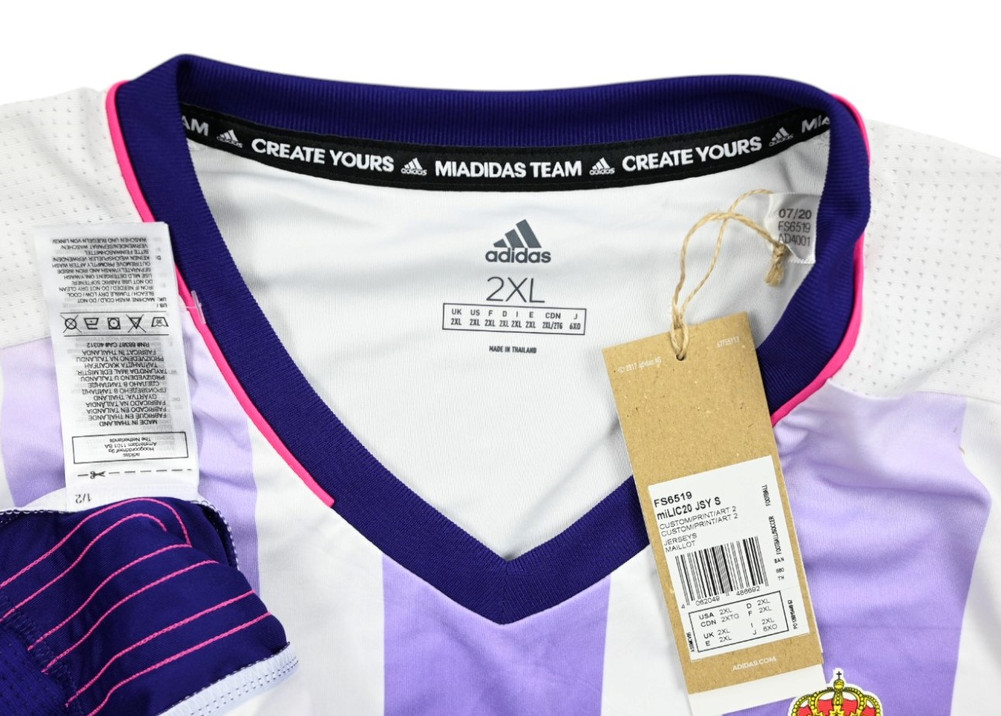2020-21  REAL VALLADOLID SHIRT XXL