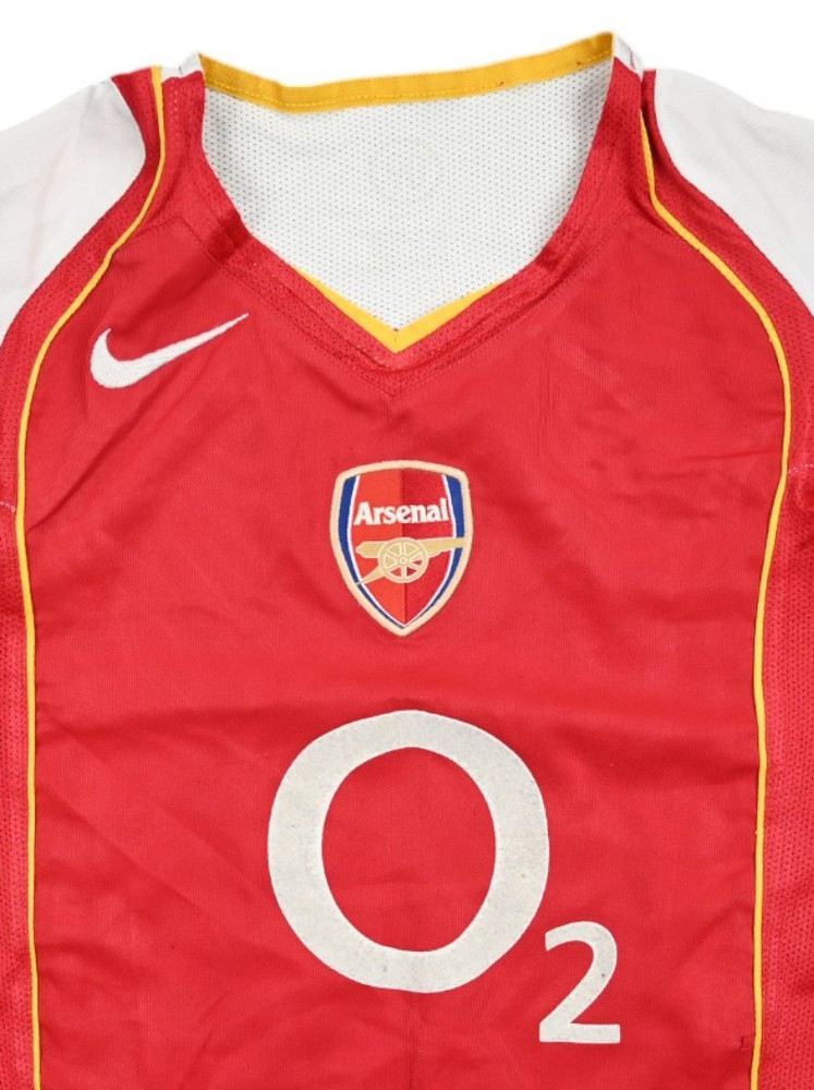 2004-05 ARSENAL LONDON SHIRT S. BOYS