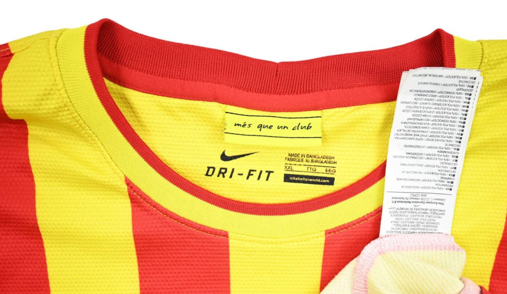 2013-14 FC BARCELONA LONGSLEEVE XXL