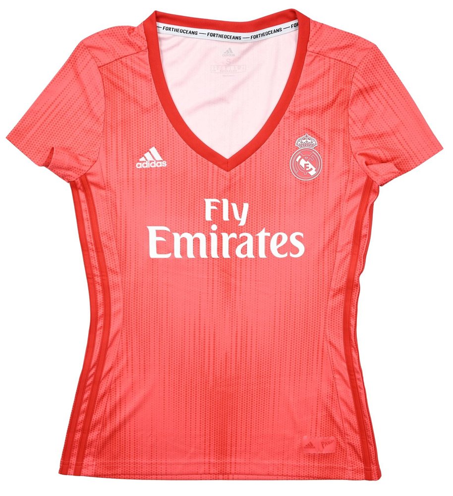 2018-19 REAL MADRID SHIRT WOMENS S