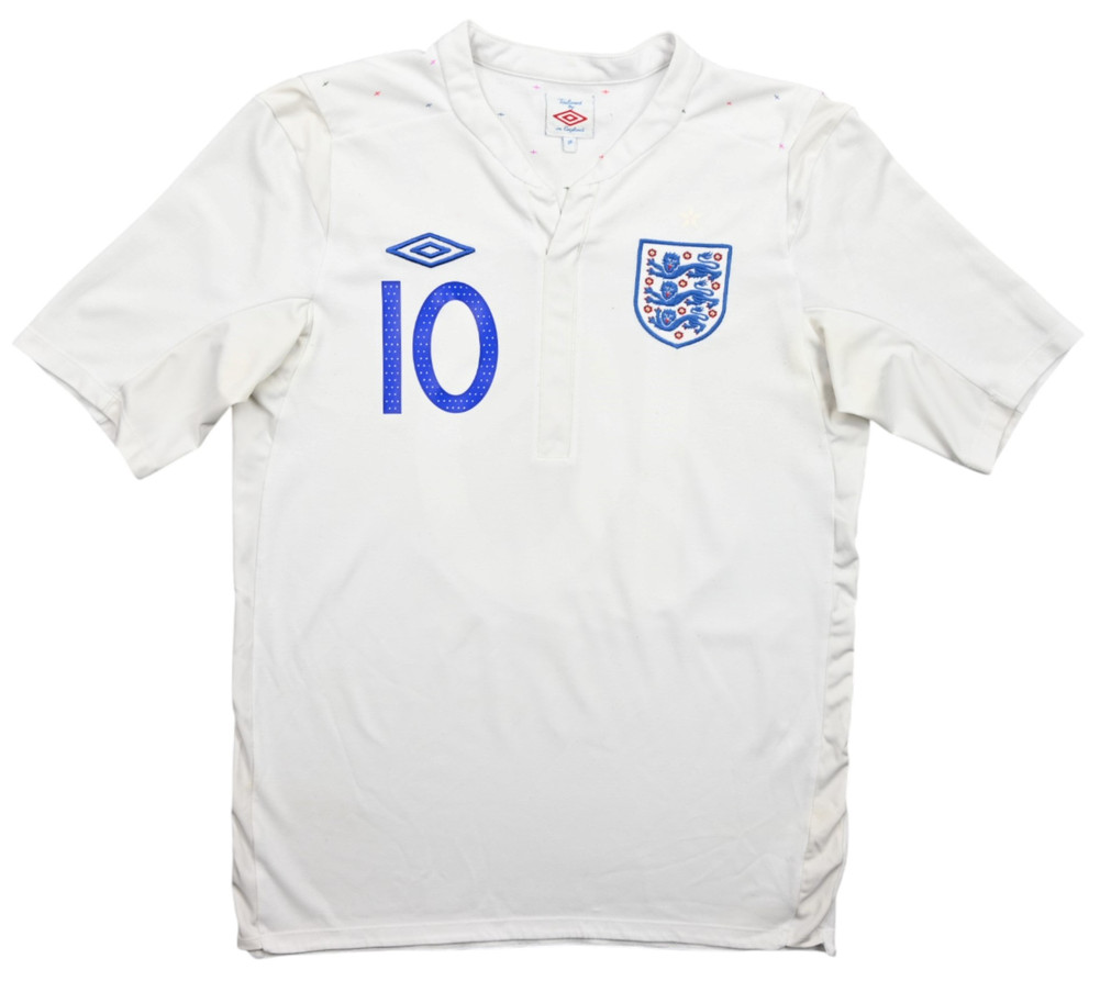 2010-11 ENGLAND *ROONEY* SHIRT M