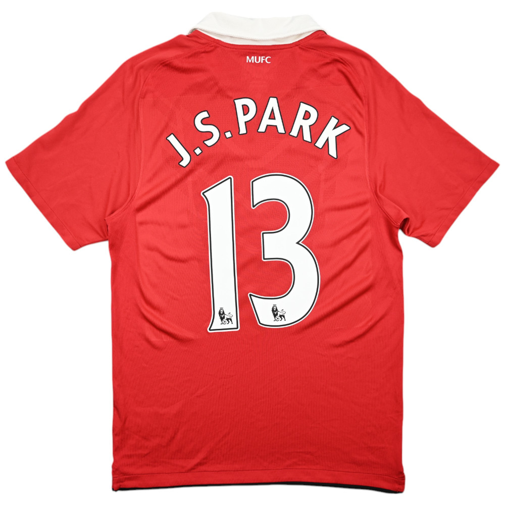 2010-11 MANCHESTER UNITED *J.S. PARK* SHIRT S