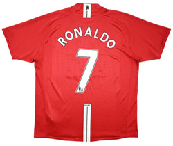 2007-09 MANCHESTER UNITED *RONALDO* KOSZULKA S