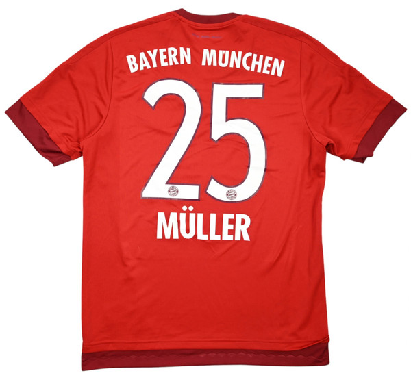 2015-16 BAYERN MUNCHEN *MULLER* SHIRT M
