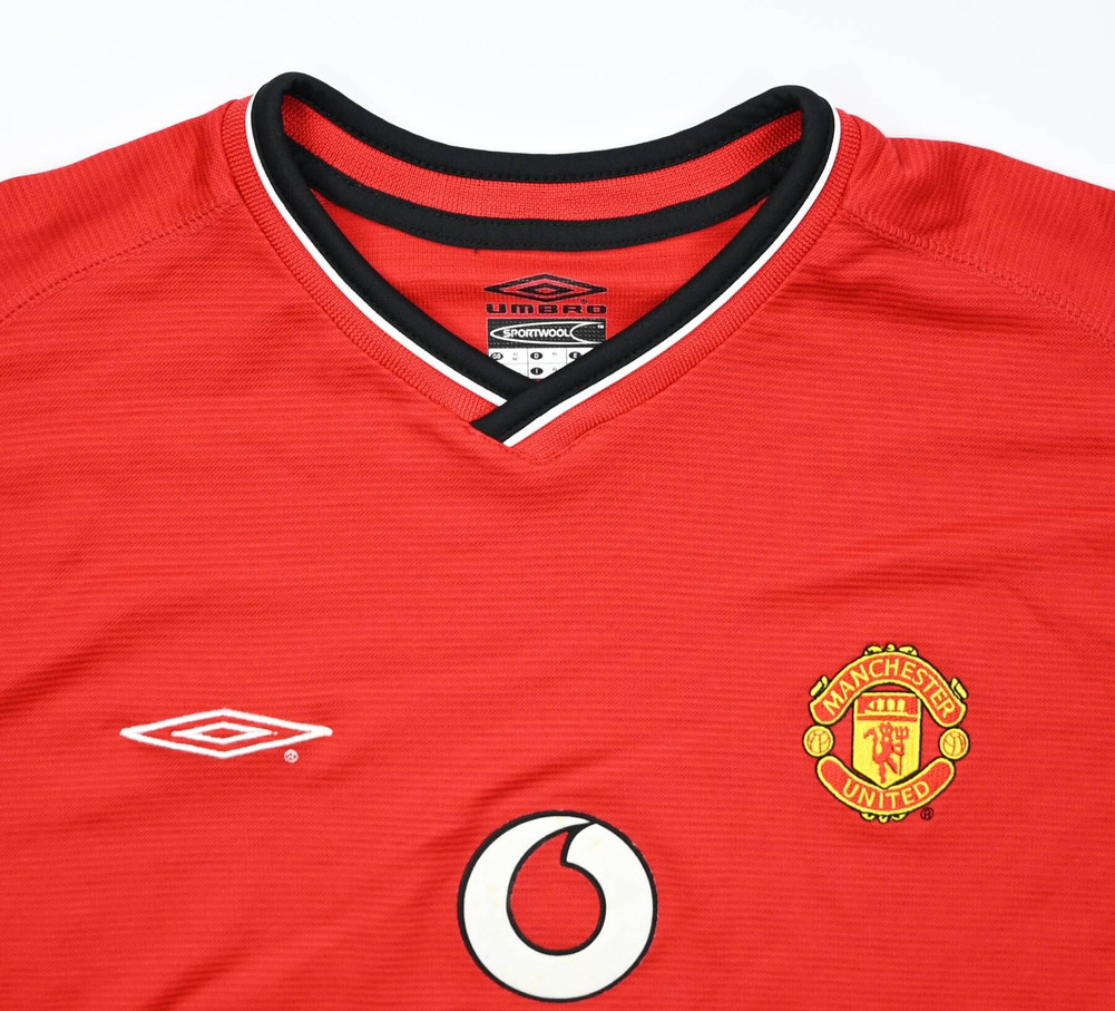 2000-02 MANCHESTER UNITED  *BECKHAM* SHIRT XL