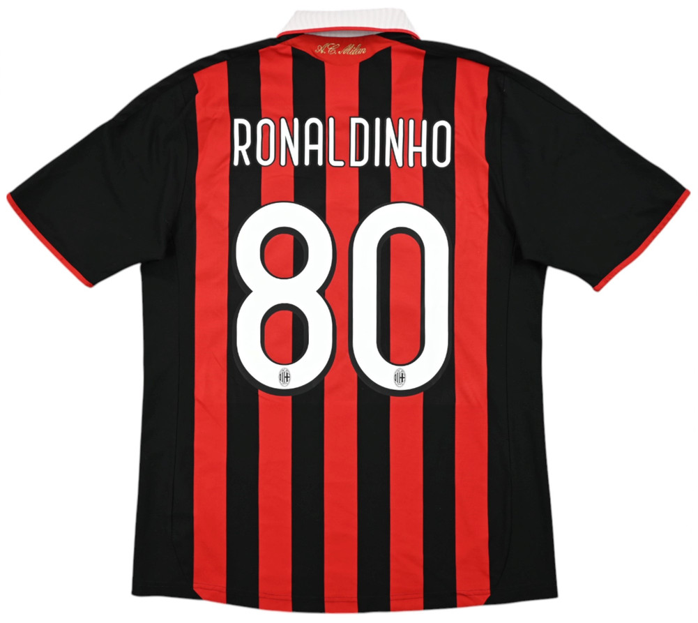 2009-10 AC MILAN *RONALDINHO* KOSZULKA M
