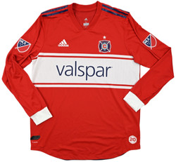 2017-18 CHICAGO FIRE LONGSLEEVE SHIRT XL