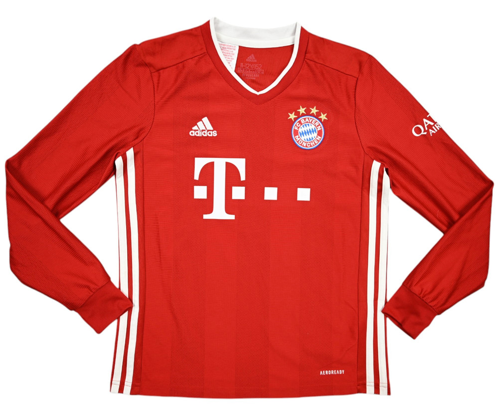 2020-21 BAYERN MUNCHEN *LEWANDOWSKI* LONGSLEEVE SHIRT M. BOYS
