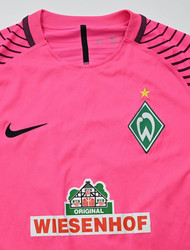 2016-17 WERDER BREMEN *OELSCHLAGEL* LONGSLEEVE SHIRT L