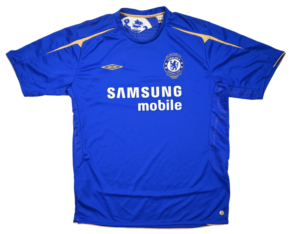 2005-06 CHELSEA LONDON SHIRT XXL