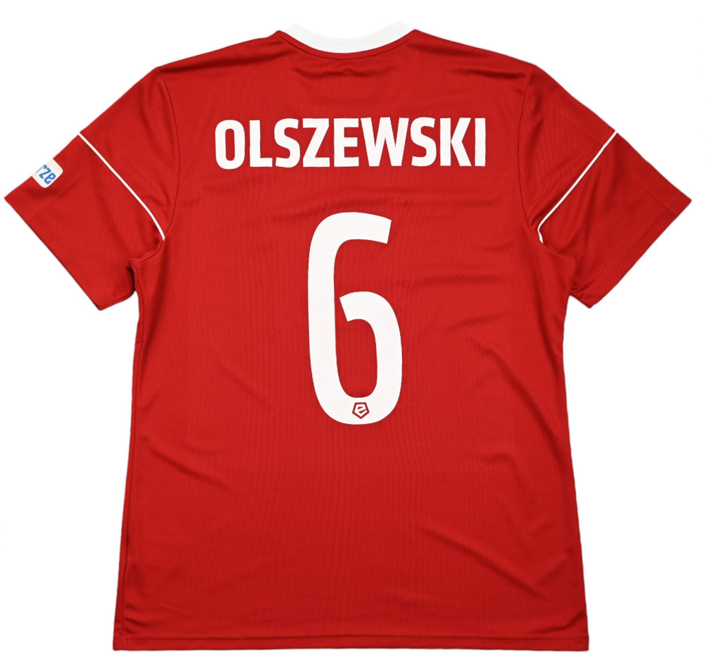 2016-17 GÓRNIK ZABRZE *OLSZEWSKI* MATCH ISSUE KOSZULKA L