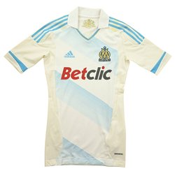 2011-12 OLYMPIQUE MARSEILLE TECHFIT PLAYER ISSUE SHIRT M