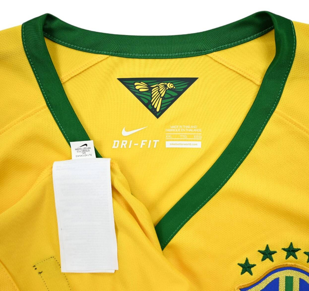2014-15 BRAZIL SHIRT 2XL
