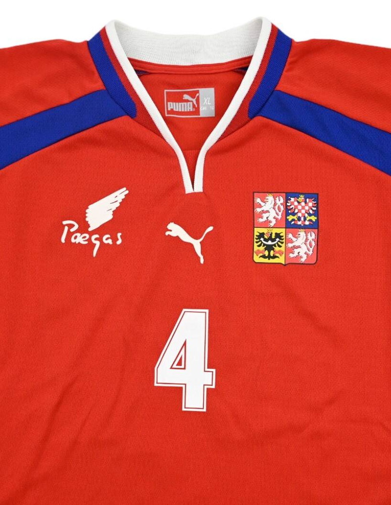 2000-02 CZECH REPUBLIC *NEDVED* SHIRT XL