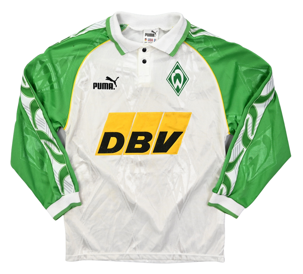 1995-96 WERDER BREMEN LONGSLEEVE SHIRT XXS