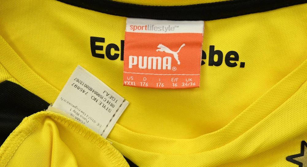 2014-15 BORUSSIA DORTMUND SHIRT XXL. BOYS