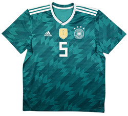 2018-19 GERMANY *HUMMELS* SHIRT XL