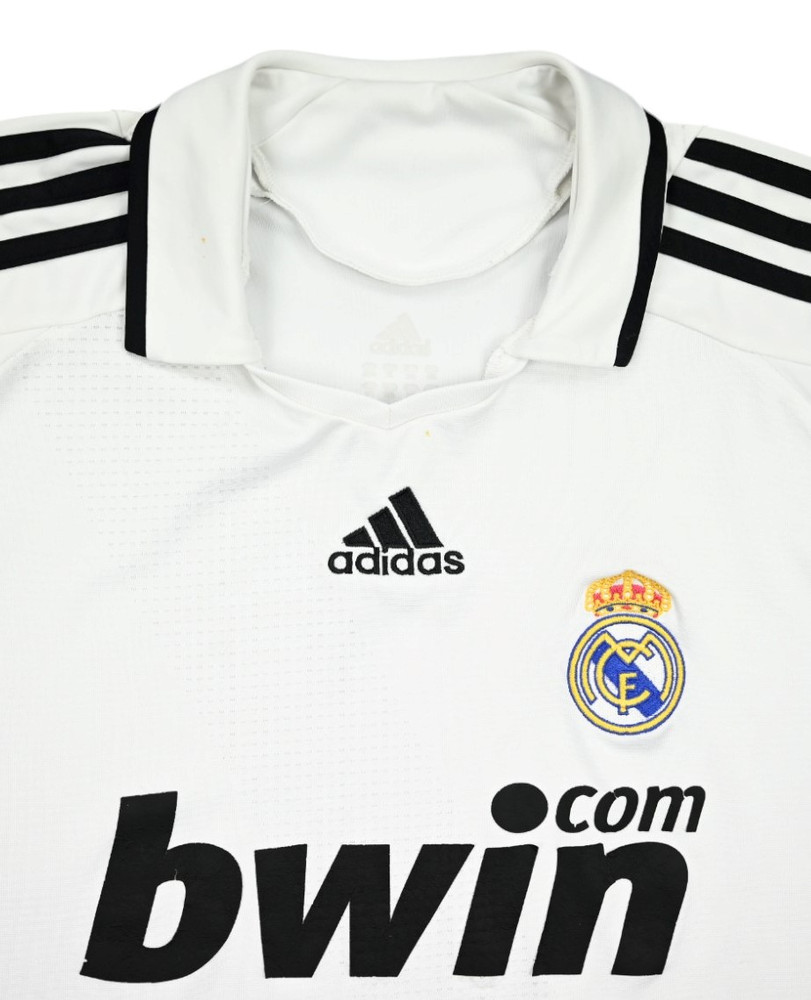 2008-09 REAL MADRID SHIRT XL. BOYS