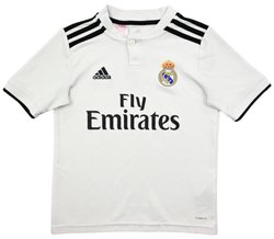 2018-19 REAL MADRID SHIRT S. BOYS