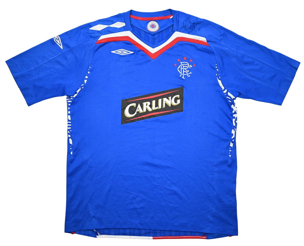 2007-08 GLASGOW RANGERS SHIRT XL