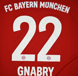 2019-20 BAYERN MUNCHEN *GNABRY* SHIRT XXL