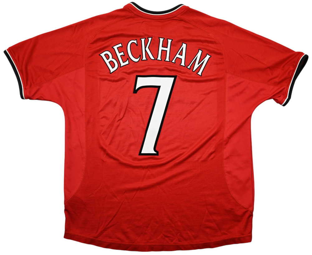 2000-02 MANCHESTER UNITED *BECKHAM* SHIRT XL