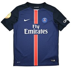 2015-16 PARIS SAINT-GERMAIN SHIRT XL. BOYS