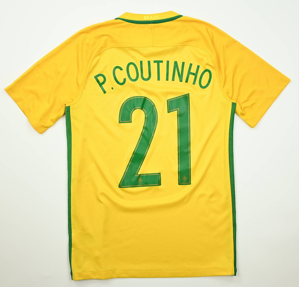 2016-18 BRAZIL *COUTINHO* SHIRT S