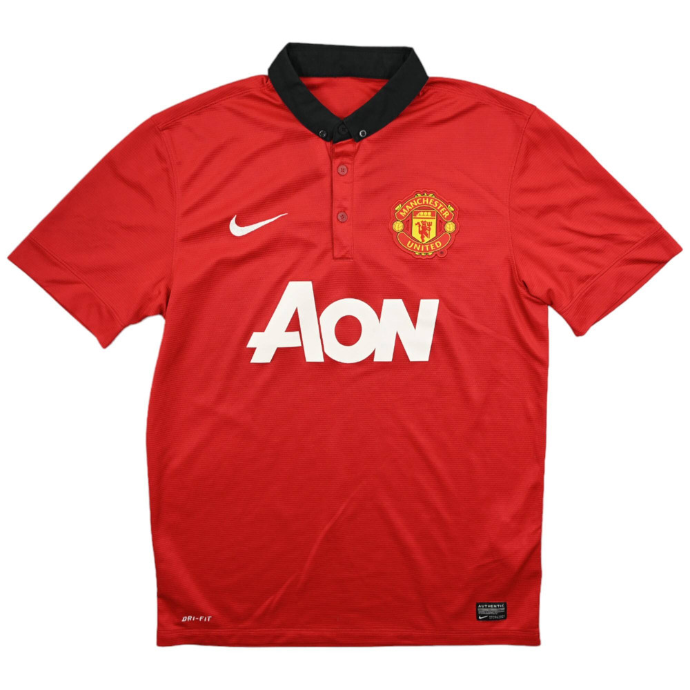 2013-14 MANCHESTER UNITED *FLETCHER* SHIRT M