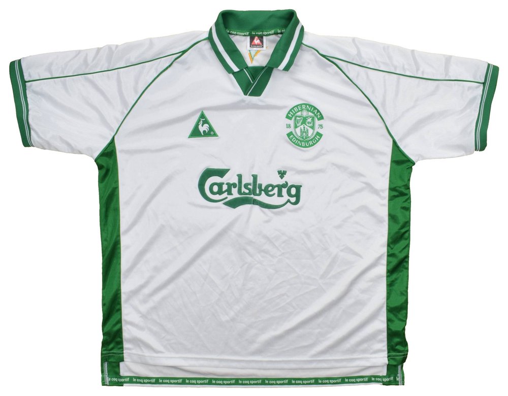 2000-01 HIBERNIAN SHIRT XXL