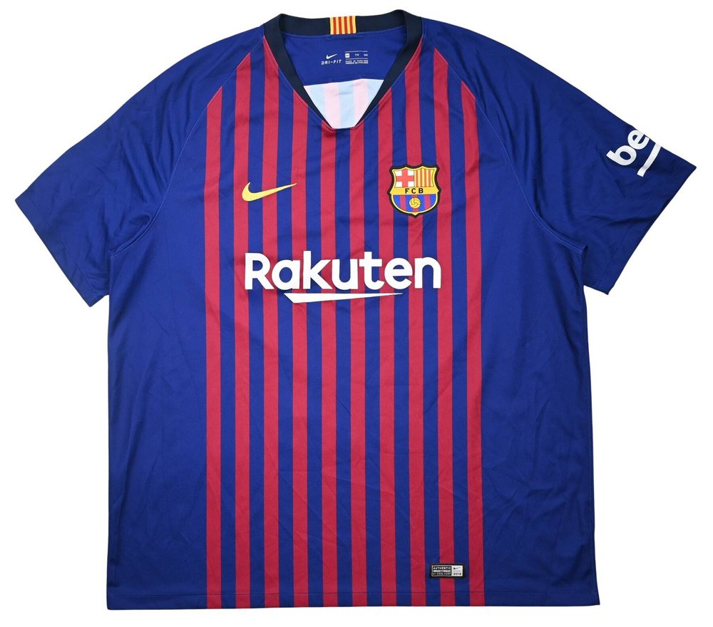 2018-19 FC BARCELONA SHIRT XXL