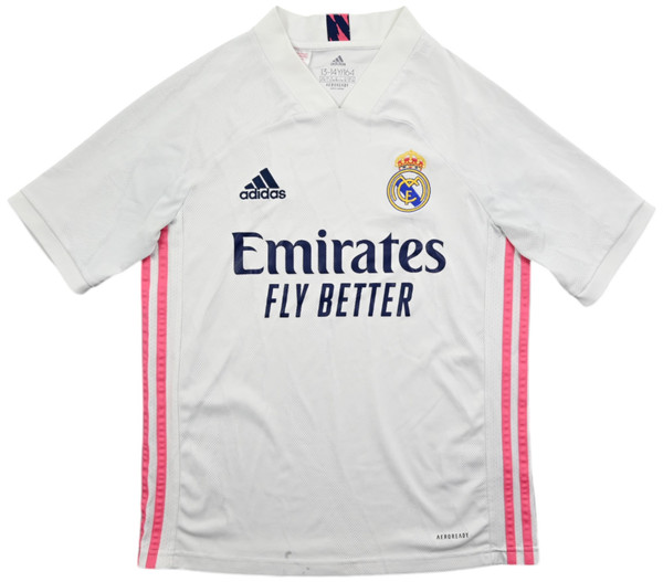 2020-21 REAL MADRID SHIRT L. BOYS 