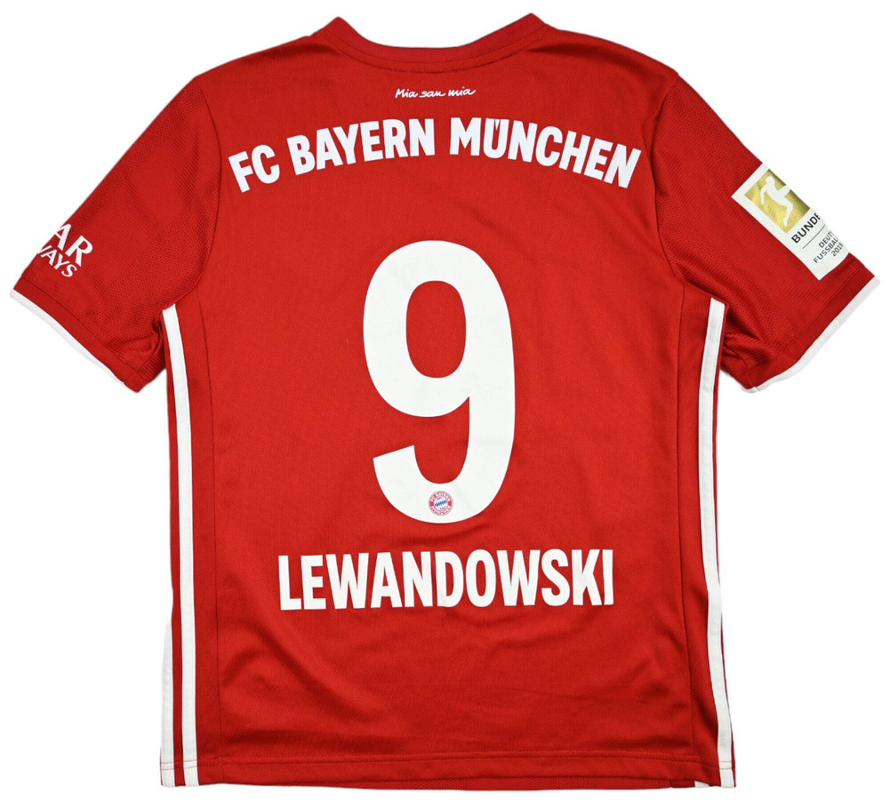 2020-21 BAYERN MUNCHEN *LEWANDOWSKI* SHIRT L. BOYS