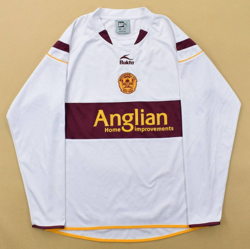 2007-08 MOTHERWELL FC LONGSLEEVE SHIRT S
