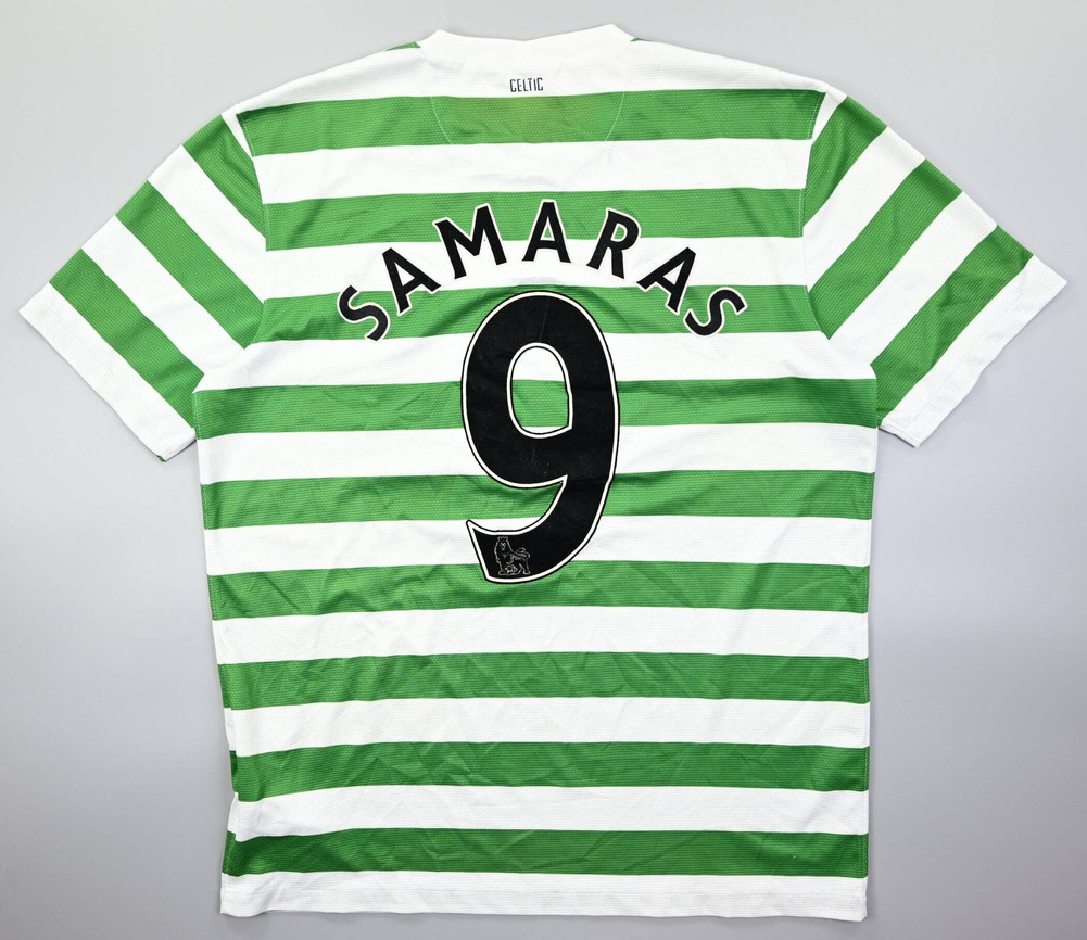 2012-13 CELTIC GLASGOW *SAMARAS* SHIRT L