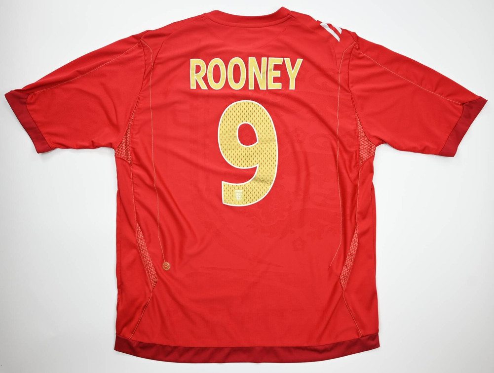 2006-08 ENGLAND *ROONEY* KOSZULKA XL