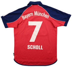 1999-01 BAYERN MUNCHEN *SCHOLL* SHIRT S