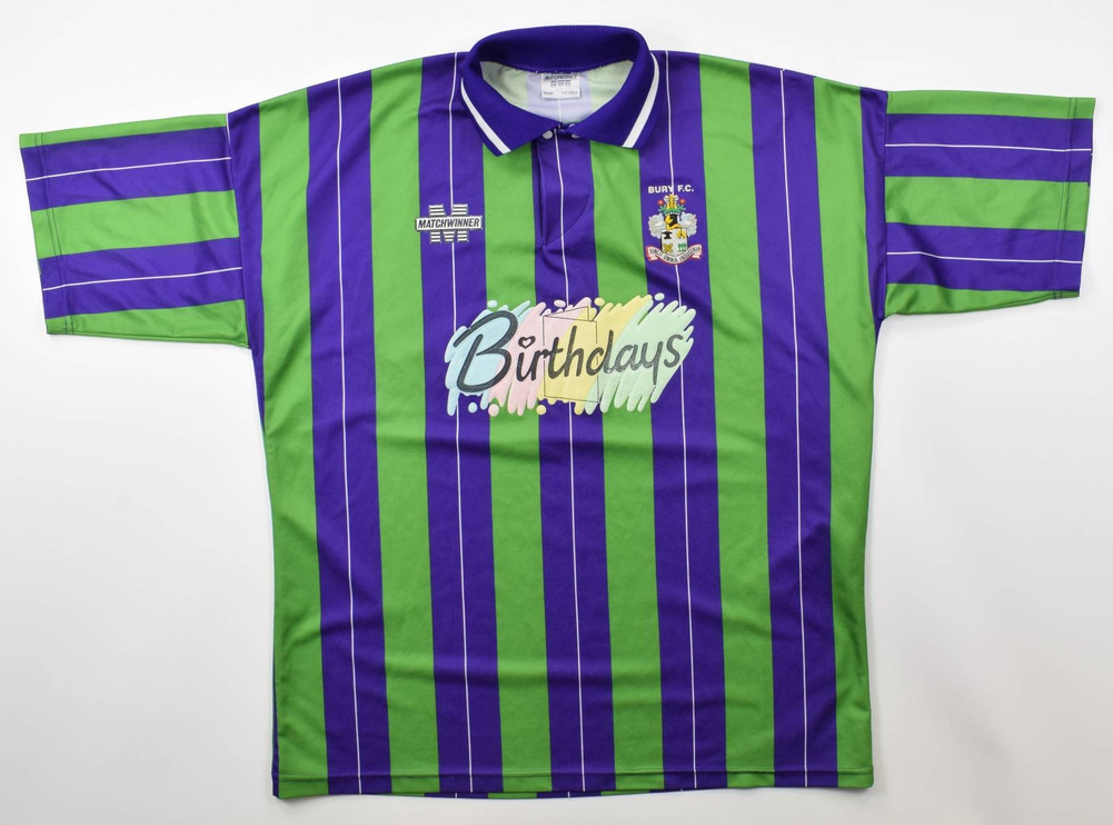 1994-95 BURY FC KOSZULKA XL