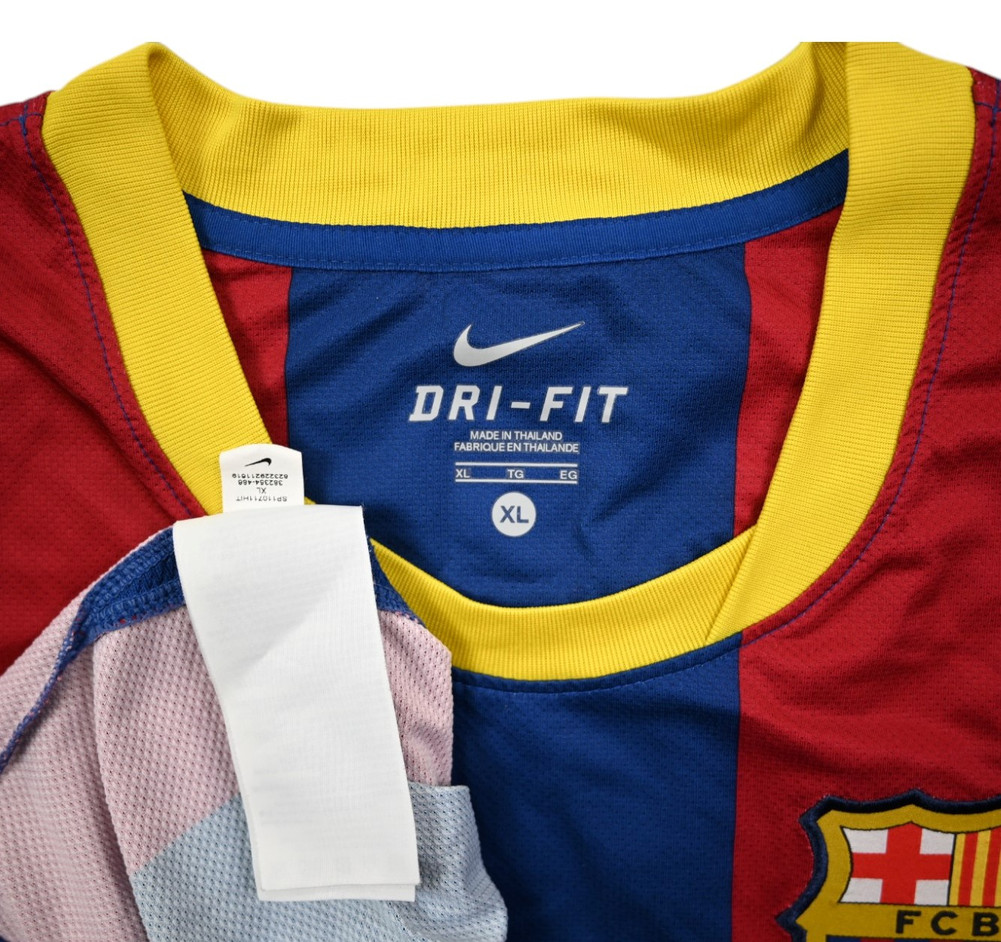 2010-11 FC BARCELONA SHIRT XL
