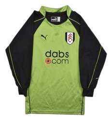 2003-04 FULHAM GK LONGSLEEVE S.BOYS