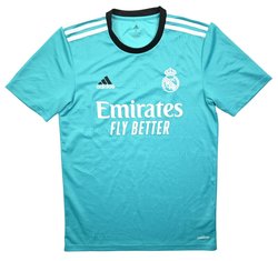 2021-22 REAL MADRID SHIRT S