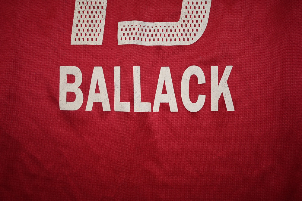 2003-04 BAYERN MUNCHEN *BALLACK* SHIRT XL.BOYS/S