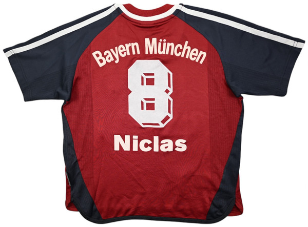 2001-02 BAYERN MUNCHEN *NICLAS* KOSZULKA L. BOYS