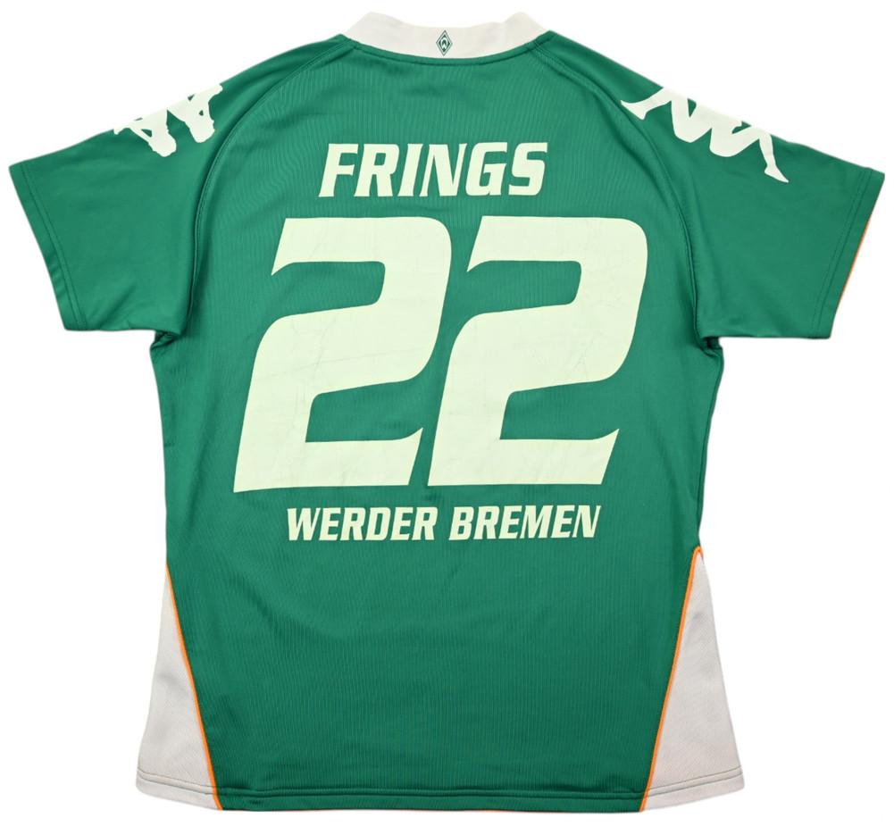 2008-09 WERDER BREMEN *FRINGS* KOSZULKA WOMENS XL