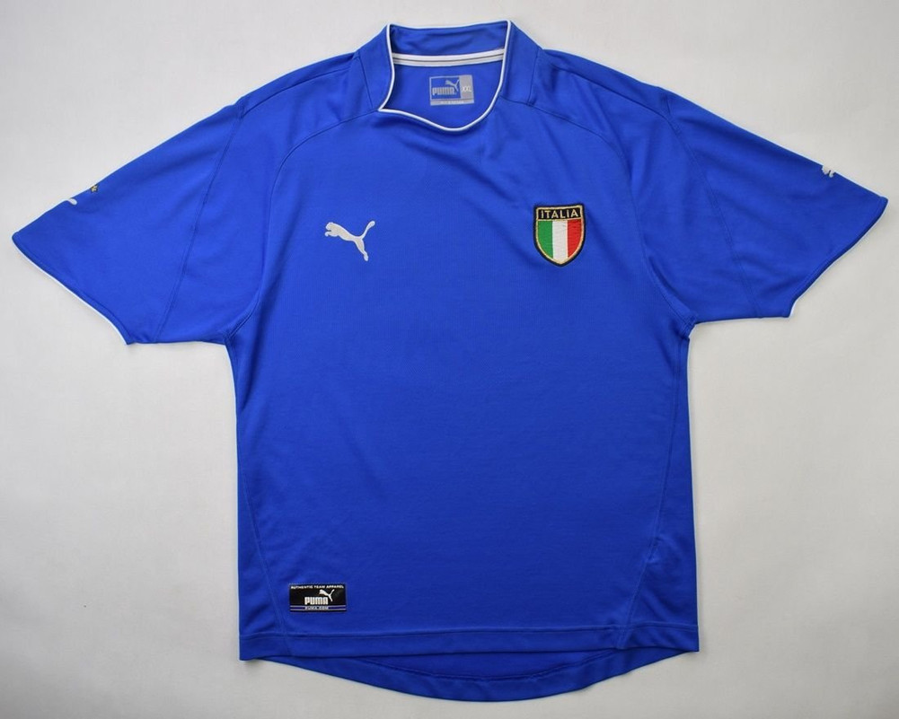 2003-04 ITALY SHIRT XXL